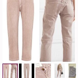 THE GREAT. Rambler Stone Washed Jeans Tan 29